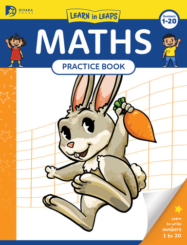 Learn In Leaps Maths Practice Book Numbers 1-20 Age 3+