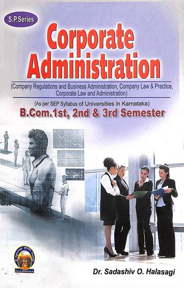 Corporate Administration Bcom 1st 2nd & 3rd Sem Sep Syllabus