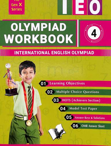 Class 4 Ieo : Olympiad Workbook English