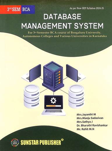 Database Management System 3rd Sem Bca Sep Syllabus : Bu & Various Universities In Karnataka