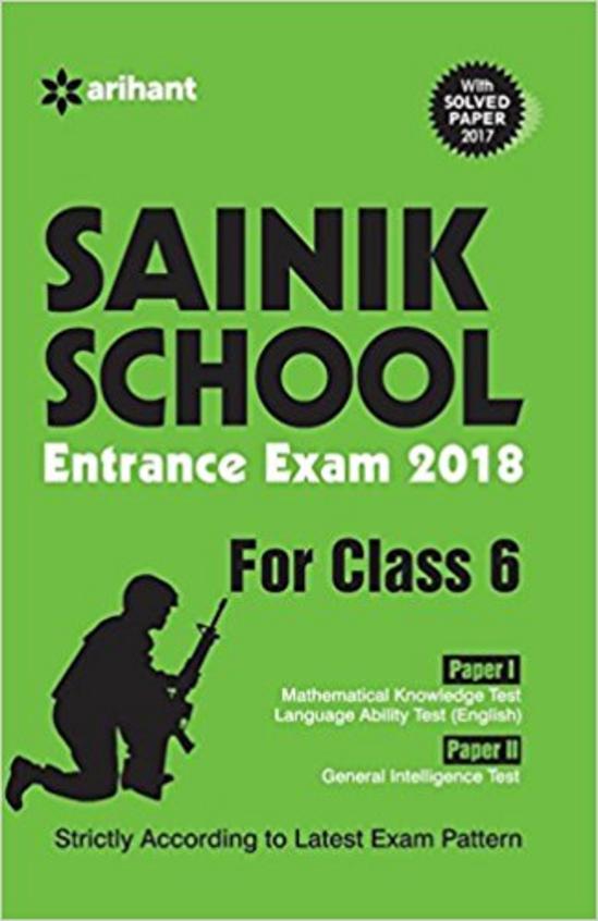 Buy Sainik School Entrance Exam 2018 For Class 6 : Code J105 Book : Na ...