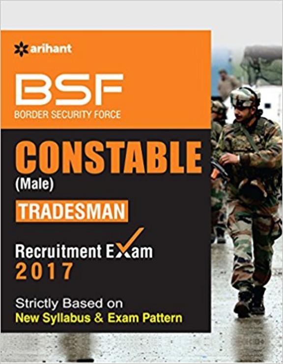 Buy Bsf Constable Male Tradesman Recruitment Exam 2017 : Code G723 Book 