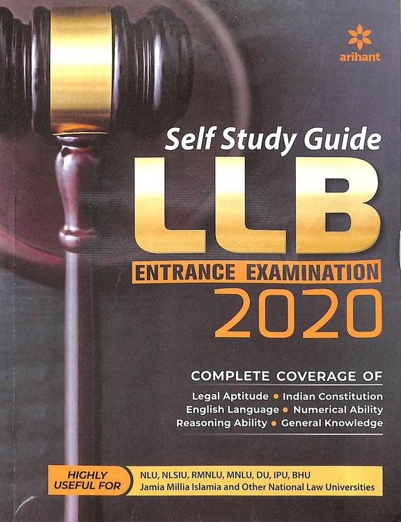 Buy Self Study Guide Llb Entrance Examination 2020 Code D005 Book Na 9313196832 9789313196839 Sapnaonline Com India