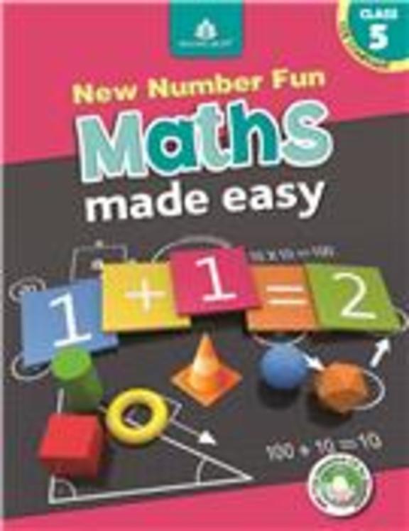 Buy New Number Fun Maths Made Easy Class 5 Cce Cbse W/Cd book Alka