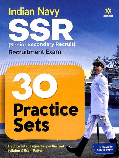 Indian Navy Ssr Senior Secondary Recruit Recruitment Exam 30 Practice Sets : Code J962