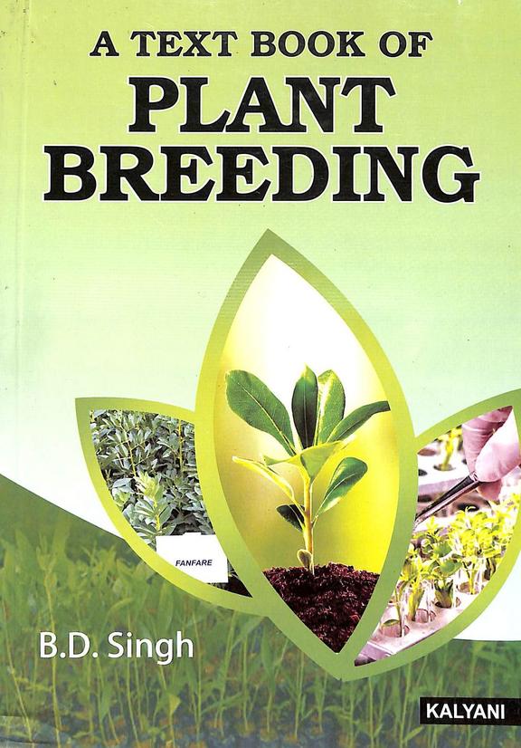 Buy Text Book Of Plant Breeding book Bd Singh , 9327293401