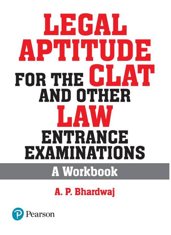 Buy Legal Aptitude For The Clat Other Law Entrance Examinations A Workbook Book Ap Bhardwaj