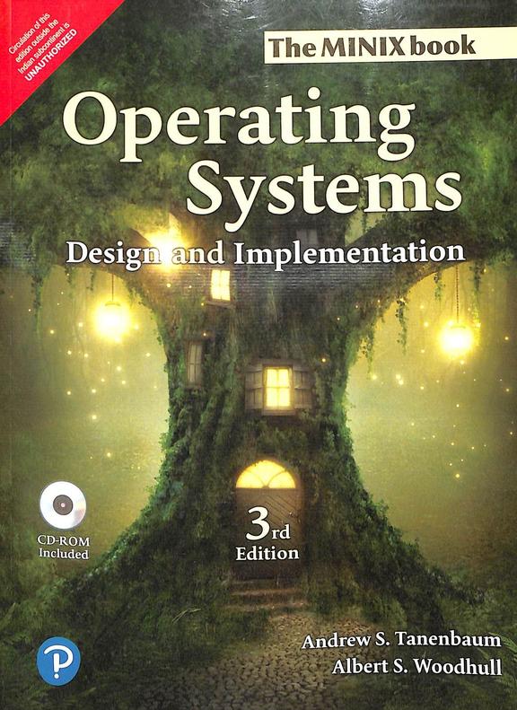 Buy Minix Book Operating Systems Design & Implementation W