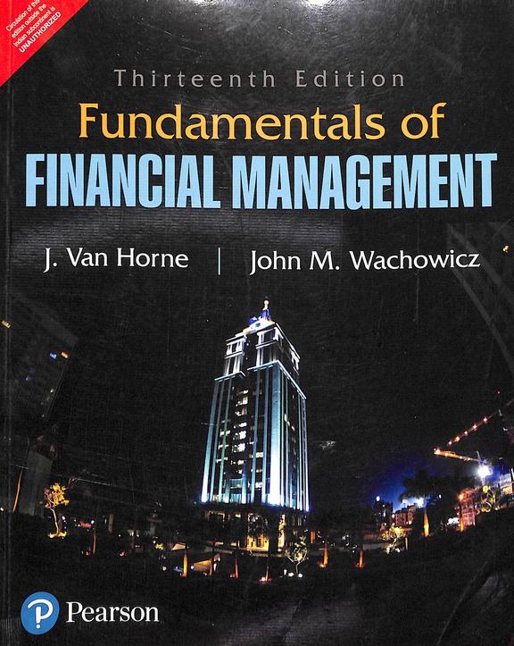 Buy Fundamentals Of Financial Management book : James C Van Horne