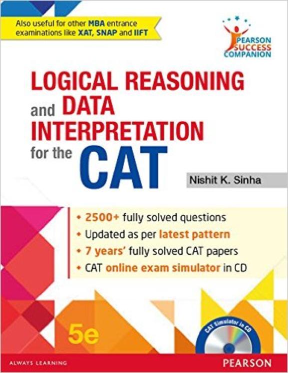 Buy Logical Reasoning & Data Interpretation For The Cat W/Cd book ...