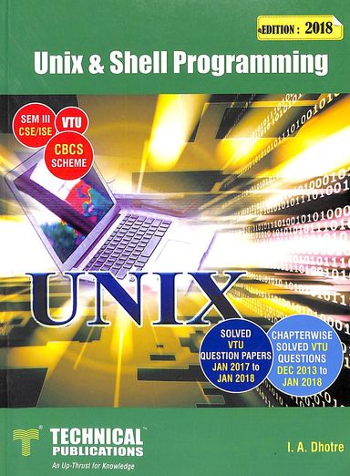 Buy Unix & Shell Programming For Sem 3 Cse/Ise : Vtu book : Ia Dhotre ...