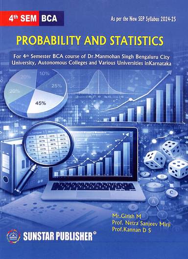 Probability & Statistics For 4 Sem Bca Sep : Bcu