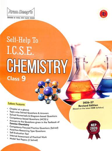 Arun Deep Self Help To Icse Chemistry Class 9