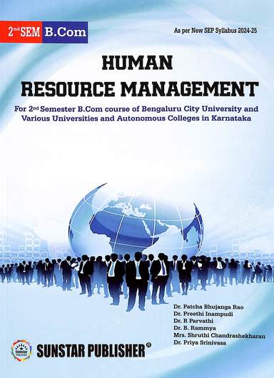 Buy Human Resource Management For 2nd Sem B Com Sep Syllabus : Bcu book ...