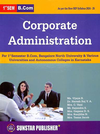 Corporate Administration For 1 Sem Bcom Sep : Bnu