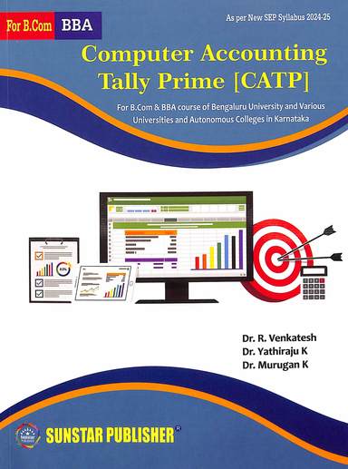 Computer Accounting Tally Prime Catp For Bcom & Bba  Sep : Bu