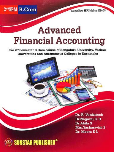 Advanced Financial Accounting For 2nd Sem B Com Sep Syllabus : Bu