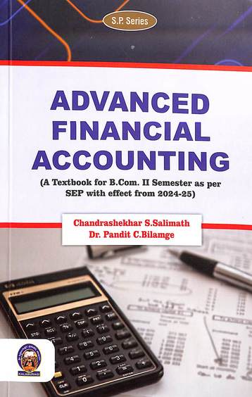 Advanced  Financial Accounting For Bcom 2 Sem  : Sep