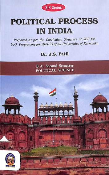 Political Process In India For Ba 2nd Sem Political Science  Sep