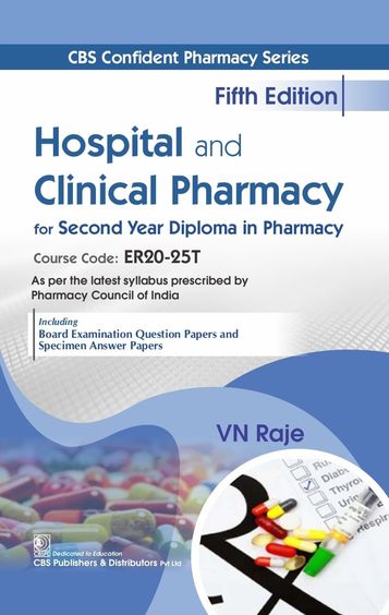 Hospital & Clinical Pharmacy For 2nd Year Diploma In Pharmacy Course Code Er20-25t