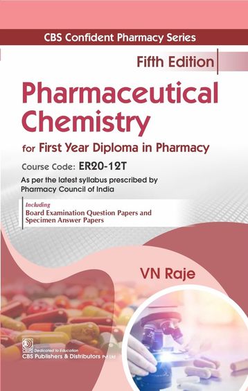 Pharmaceutical Chemistry For First Year Diploma In Pharmacy Code Er20-12t