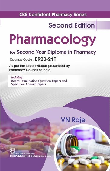 Pharmacology For 2nd Year Diploma In Pharmacy Course Code Er20-21t