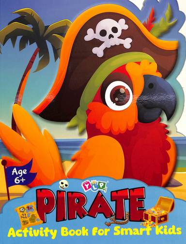 Pirate Activity Book For Smart Kids Age 6+