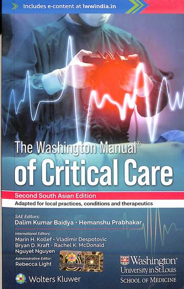 Washington Manual Of Critical Care : Second South Asian Edition