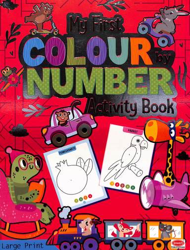 My First Colour By Number Activity Book