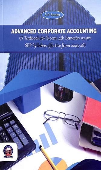 Advanced Corporate Accounting A Textbook For Bcom 4 Sem Sep