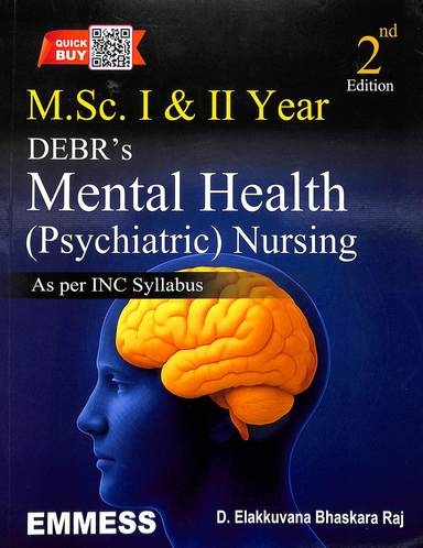 Debrs Mental Health Psychiatric Nursing Inc Based Syllabus For M Sc 1st & 2nd