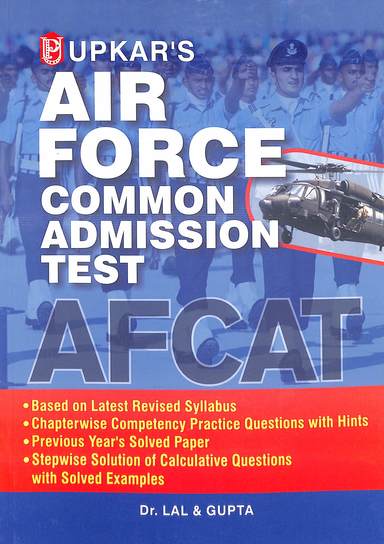Afcat Air Force Common Admission Test: Code 1841