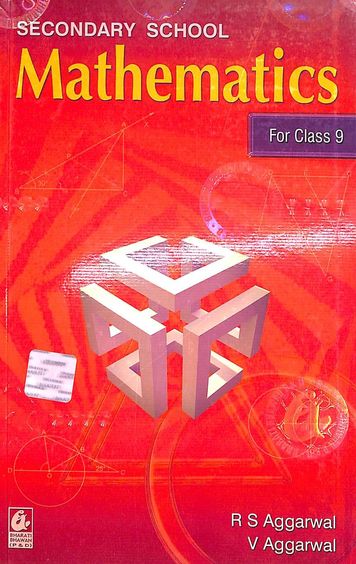 Buy Secondary School Mathematics For Class 9 Book Rs Aggarwalv Aggarwal 9350271850 4305