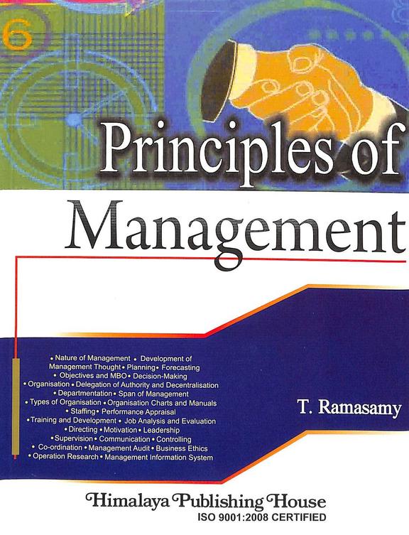 Buy Principles Of Management book : T Ramasamy , 9350515903