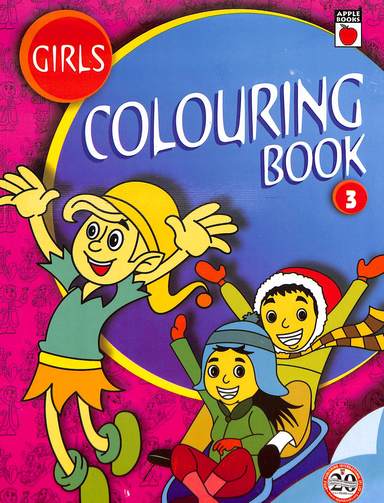 Girls Colouring Book 03