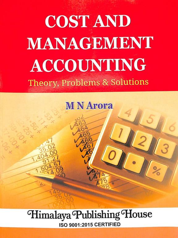 Buy Cost & Management Accounting Theory & Problems & Solutions Book ...