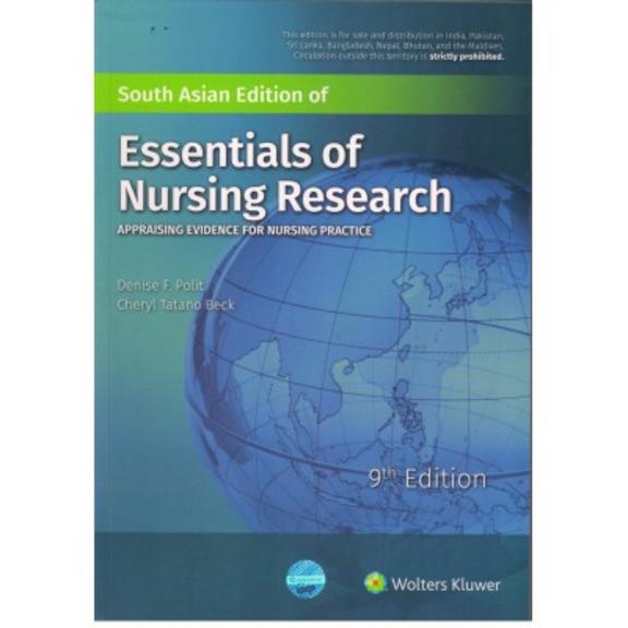 Essentials of Nursing Research: Appraising Evidence for Nursing Practice [Book]