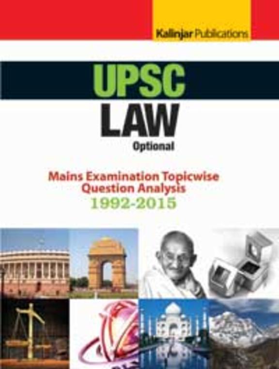 Upsc Law Optional Mains Examination Topicwise Question Analysis 1992-2015