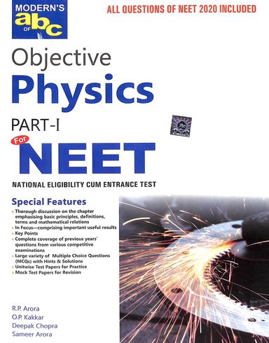 Moderns Abc Of Objective Physics For Neet All Questions Of Neet 2021 Included Set Of 2 Vols