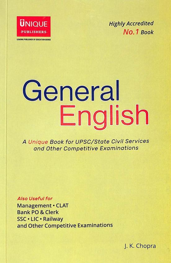 General English Upsc & State Civil Services