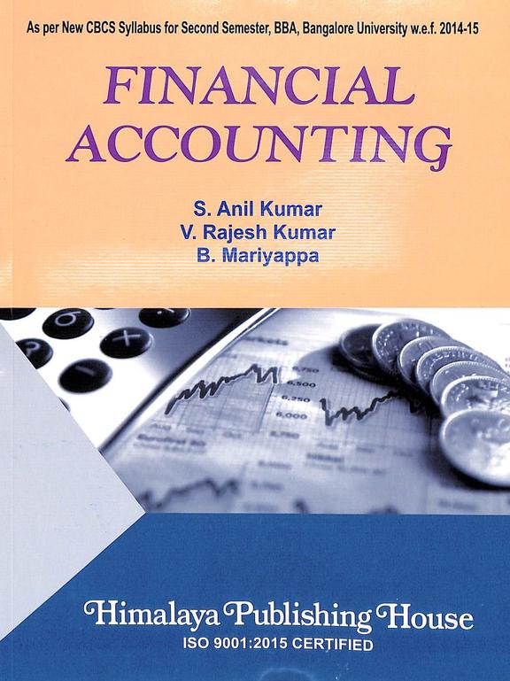 Buy Financial Accounting For 2 Sem Bba : Bu Cbcs Code Paa0754 book : S