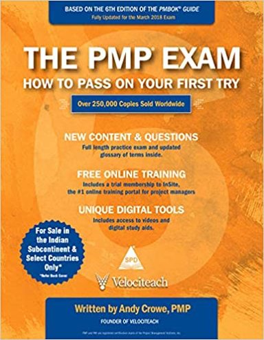 Buy Pmp Exam : How To Pass On Your First Try book : Andy Crowe ...