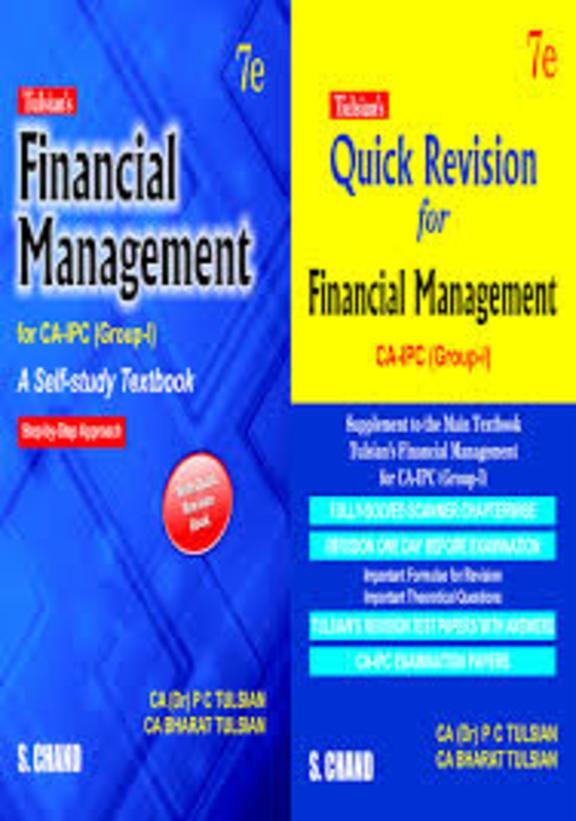 Buy Tulsians Financial Managemet For CA Pcc/Ipc (Combo) book : Tulsian Buy Tulsians Financial Managemet For CA Pcc/Ipc (Combo) book : Tulsian