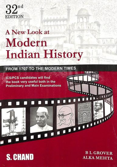 bl grover modern history book in hindi