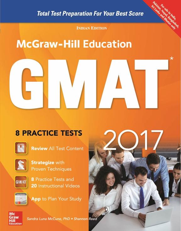 Buy Gmat 8 Practice Tests 2017 book : Sandra Luna Mccune , 9352602684 ...