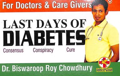 Last Days Of Diabeties : Consensus Conspiracy Cure For Doctors & Care Givers