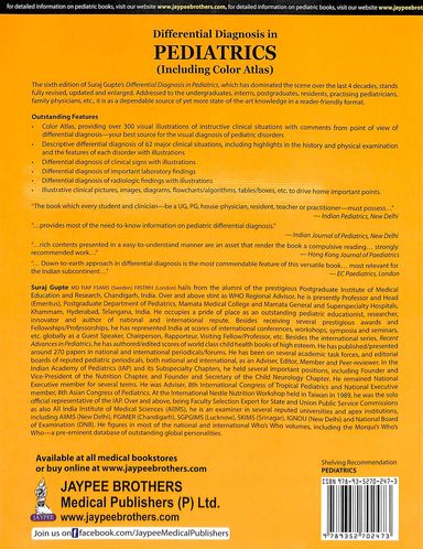 Buy Differential Diagnosis In Pediatrics Including Color Atlas