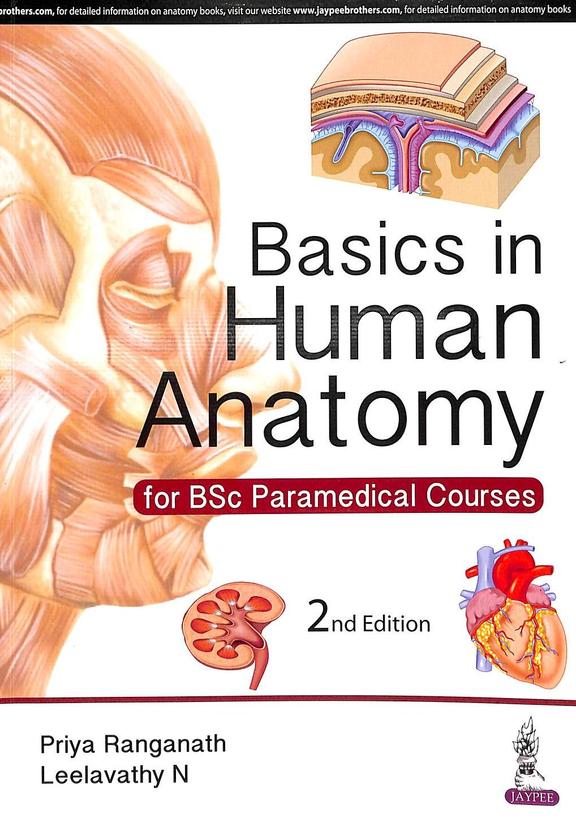 Buy Basics In Human Anatomy For Bsc Paramedical Courses book Priya