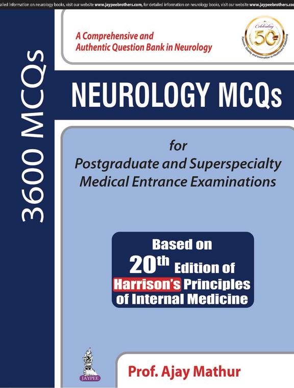 Neurology Mcqs For Postgraduate & Superspecialty Medical Entrance Examinations
