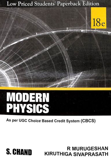 modern physics book by murugesan